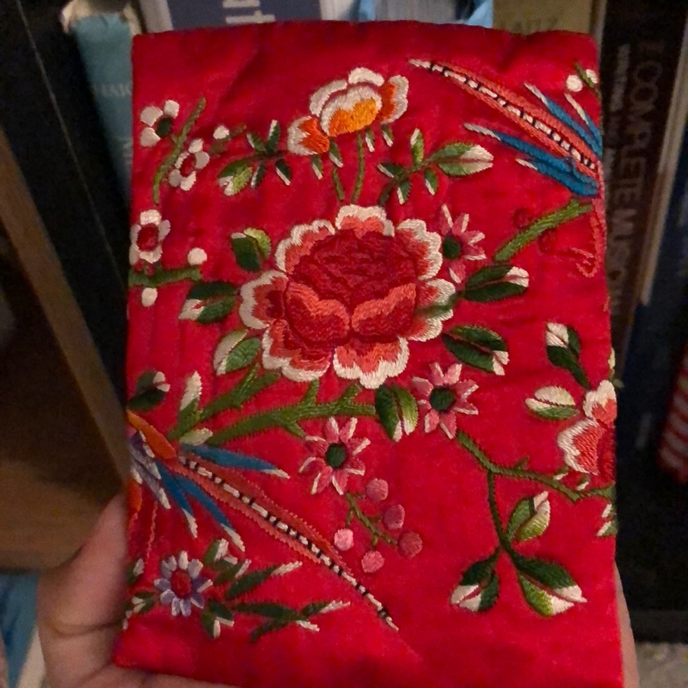 Silk Tissue Holder for purse